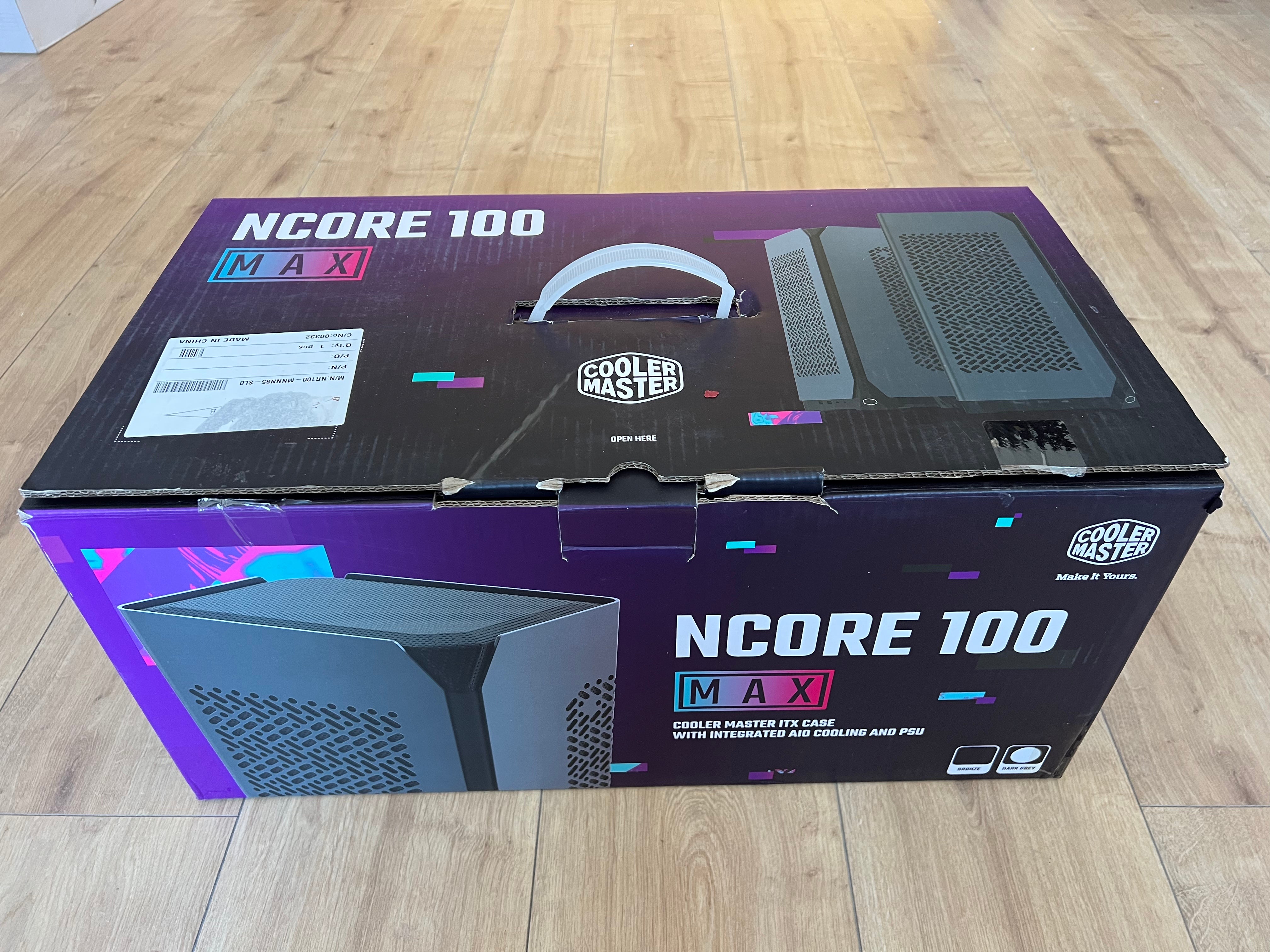 Refurbished Cooler Master Ncore 100 MAX - Grijs Refurbished Cooler Master Ncore 100 MAX - Grijs